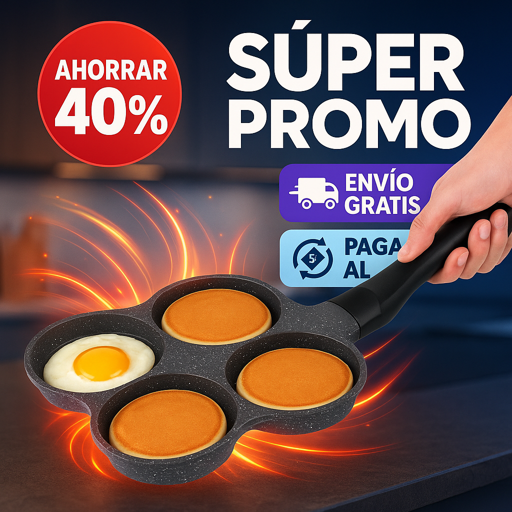 Sartén 4 en 1