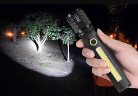 Linterna led con zoom 3modo
