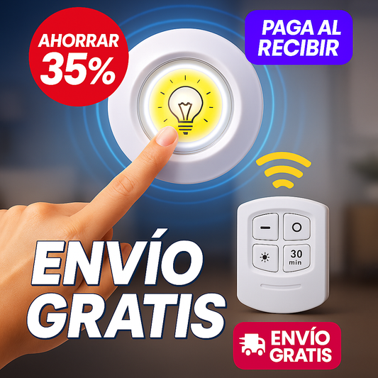 Luces LED inalámbricas x3