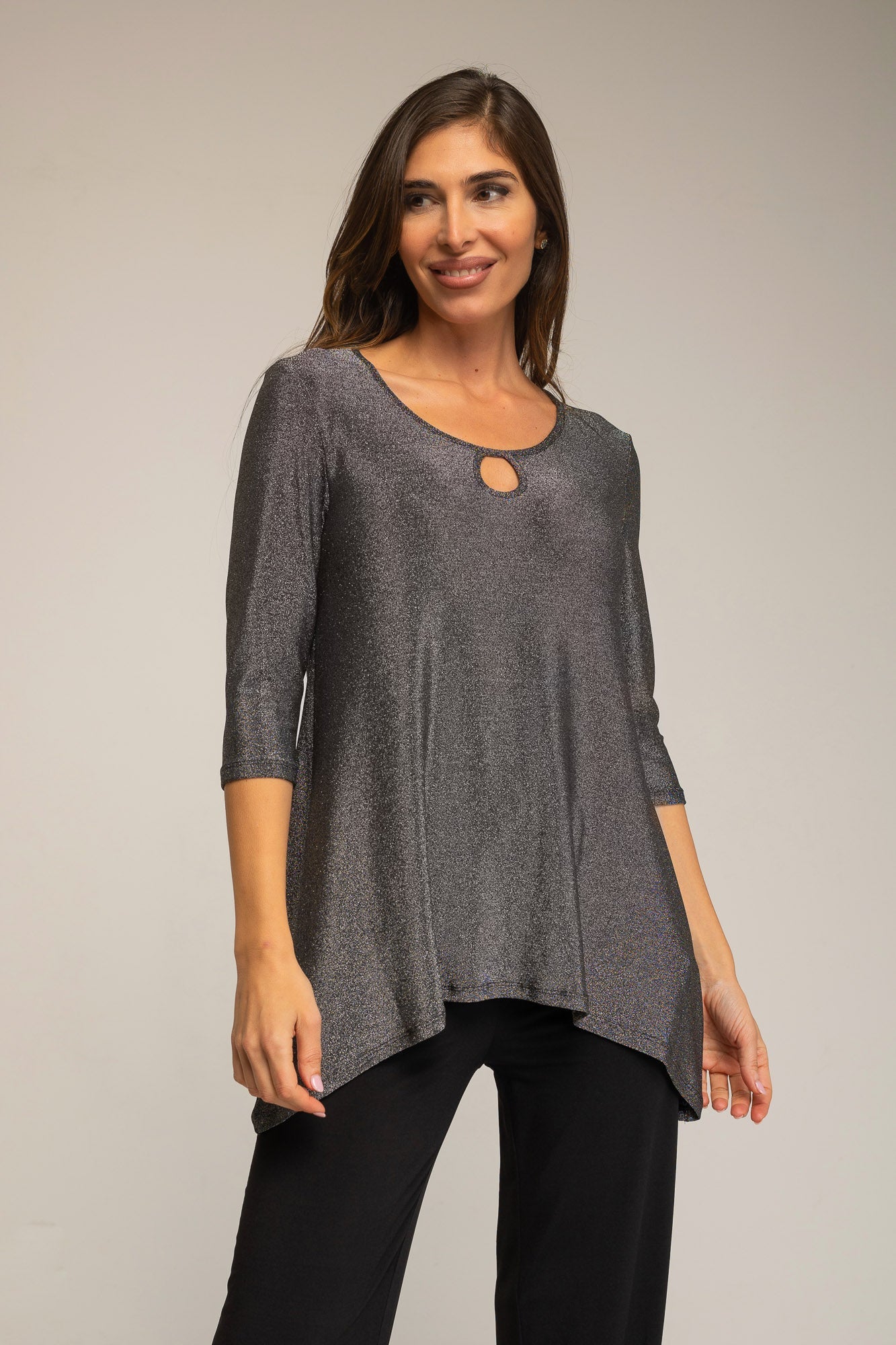 Túnica con pico a los lados. Ideal para eventos-5